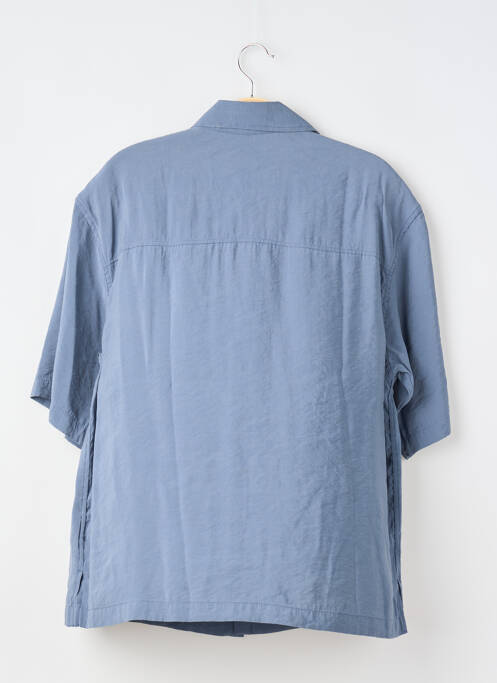 Cămașă cu mâneci scurte croială dreaptă albastru ZARA homme