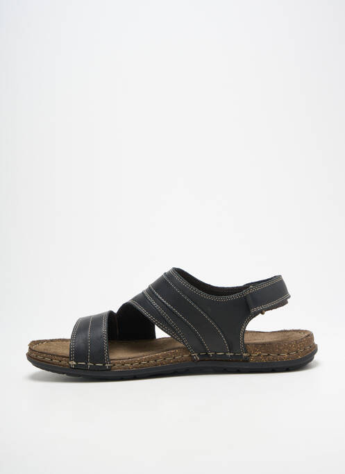 Sandale/pantofi decupați vârf deschis vârf deschis negru ELUE PAR NOUS homme