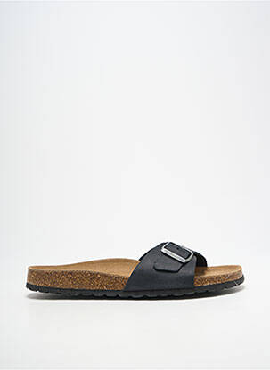 Mulete/saboți închidere cu buclă(e) vârf deschis negru BIO TIME homme