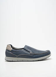 Slip-on-uri material neted vârf rotund albastru ENVAL SOFT bărbat