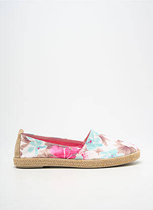 Espadrile vârf rotund toc plat până la 3 cm roz LA VAGUE femeie