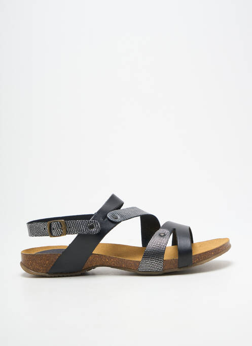 Sandale/pantofi decupați țesătură satinată toc plat până la 3 cm argintiu SPK femme