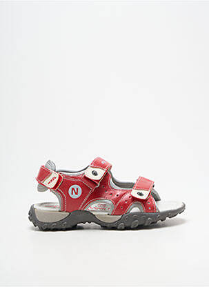 Sandale/pantofi decupați vârf deschis vârf deschis roșu NOËL garcon