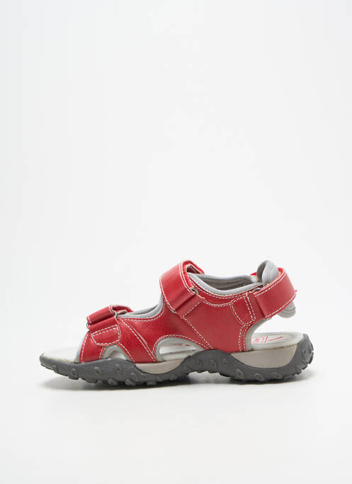 Sandale/pantofi decupați vârf deschis vârf deschis roșu NOËL garcon