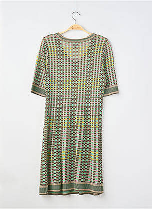 Rochie midi mâneci scurte mâneci scurte verde MISSONI femeie