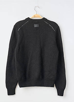 Pulover croială dreaptă mâneci lungi negru THE KOOPLES femeie