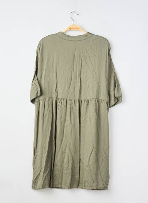 Rochie scurtă mâneci scurte mâneci scurte verde BLANCHEPORTE femme