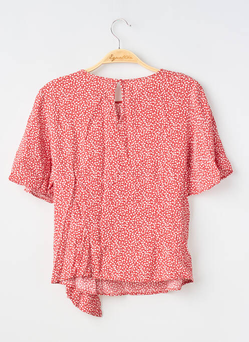 Top mâneci scurte mâneci scurte roșu H&M femme