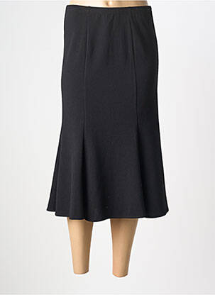 Fustă midi croială evazată negru TELMAIL femme