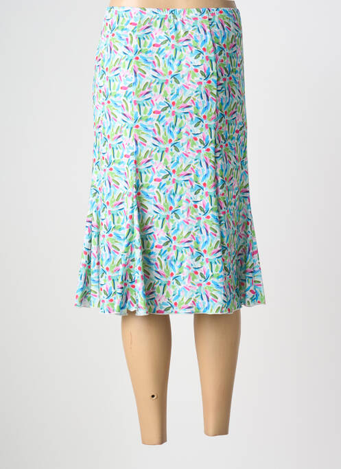 Fustă midi croială evazată albastru TELMAIL femme