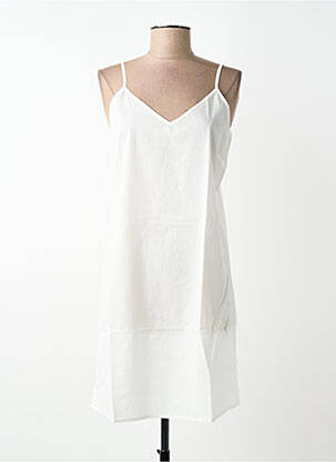 Jupon/fond de rochie ușoară și transparentă alb ÉTYMOLOGIE femme