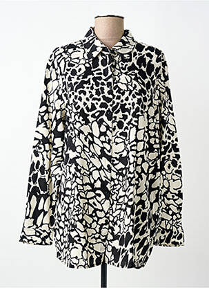 Cămașă croială dreaptă mâneci lungi negru BARBARA LEBEK femme