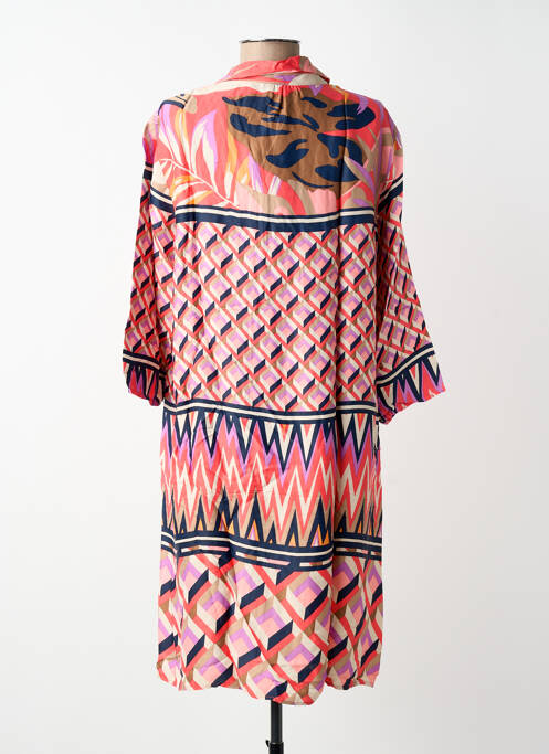 Rochie midi mâneci 3/4 mâneci 3/4 roz BETTY BARCLAY femme