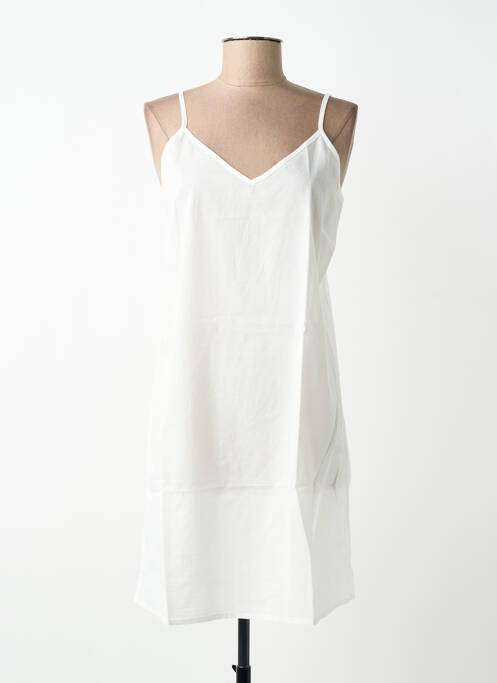 Jupon/fond de rochie ușoară și transparentă alb ÉTYMOLOGIE femme