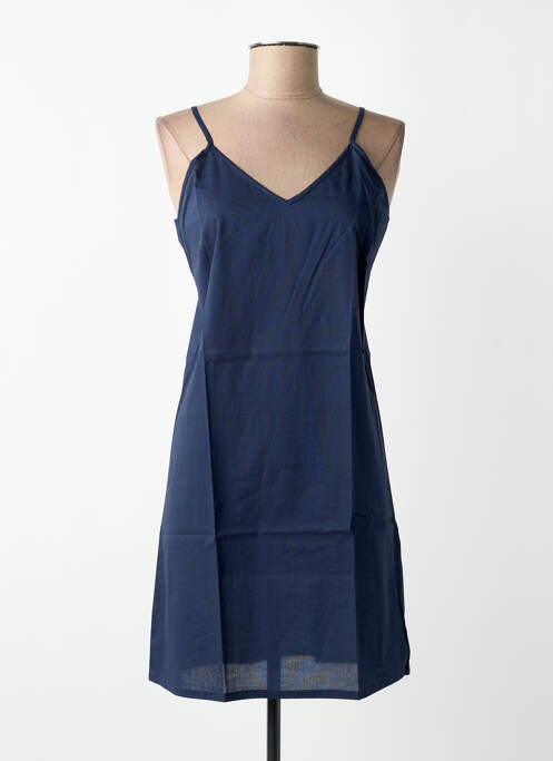 Jupon/fond de rochie ușoară și transparentă albastru ÉTYMOLOGIE femme