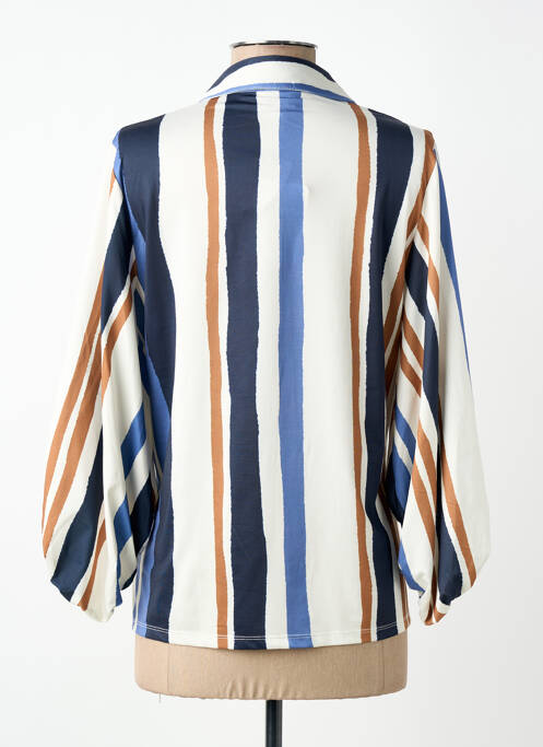 Cămașă croială fluidă mâneci lungi bej K-DESIGN femme