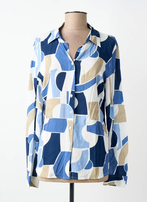 Cămașă croială cambrată mâneci lungi albastru VLT'S BY VALENTINA'S femme