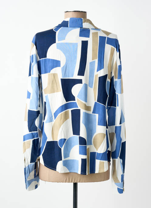 Cămașă croială cambrată mâneci lungi albastru VLT'S BY VALENTINA'S femme