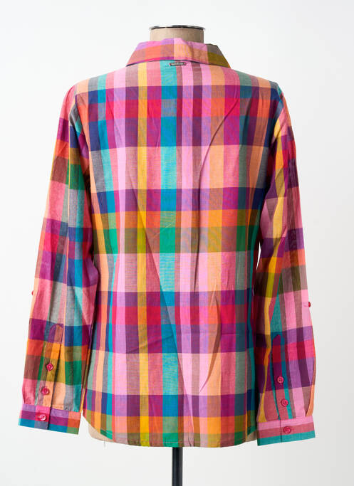 Cămașă croială dreaptă mâneci lungi roz AGATHE & LOUISE femme