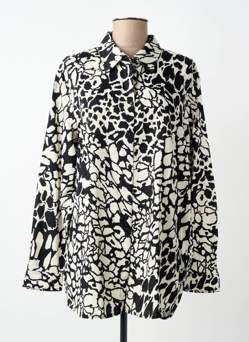 Cămașă croială dreaptă mâneci lungi negru BARBARA LEBEK femme