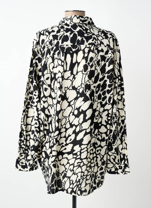 Cămașă croială dreaptă mâneci lungi negru BARBARA LEBEK femme