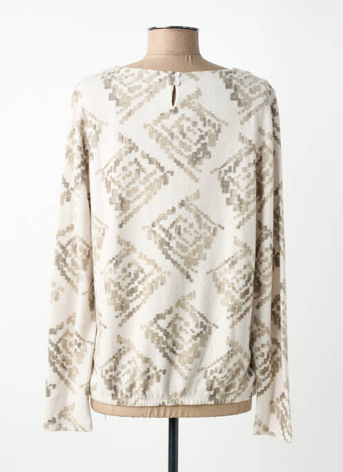 Pulover elasticitate mâneci lungi bej CECIL femme