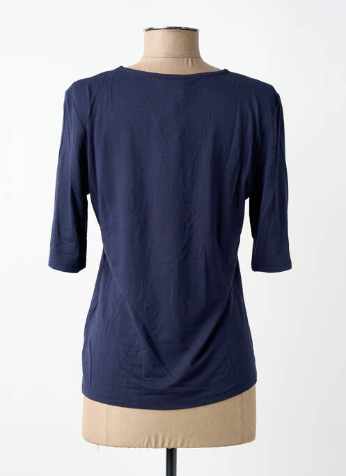 Tricou mâneci 3/4 mâneci 3/4 albastru BARBARA LEBEK femme