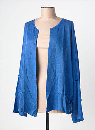 Vestă cu mâneci lungi mâneci lungi albastru A.POIL femme