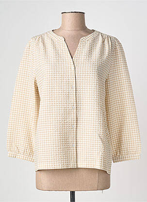 Cămașă croială dreaptă mâneci lungi bej STREET ONE femme