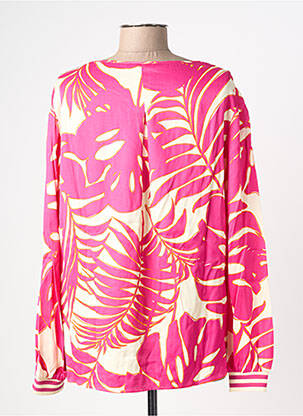 Tricou mâneci lungi mâneci lungi roz OUI femeie
