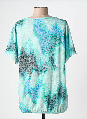 Tricou imprimeu fantezie mâneci scurte verde CECIL femeie