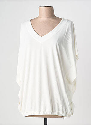 Top mâneci scurte mâneci scurte alb CECIL femme