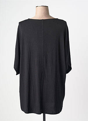 Tricou mâneci 3/4 mâneci 3/4 negru CISO femeie