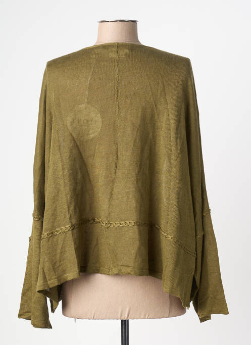 Vestă cu mâneci lungi mâneci lungi verde A.POIL femme