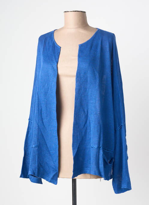 Vestă cu mâneci lungi mâneci lungi albastru A.POIL femme