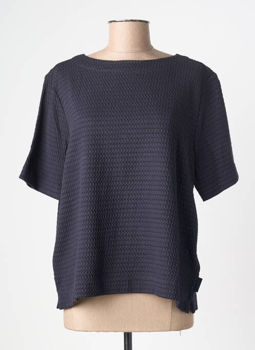 Tricou croială dreaptă mâneci scurte negru CECIL femme