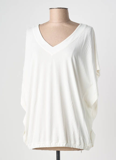 Top mâneci scurte mâneci scurte alb CECIL femme