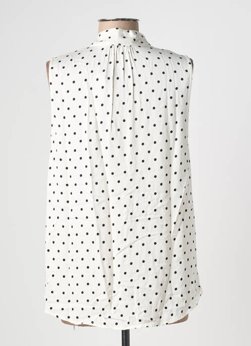 Top fără mâneci fără mâneci alb OUI femme