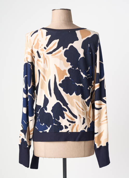 Pulover guler rotund mâneci lungi albastru BETTY BARCLAY femme