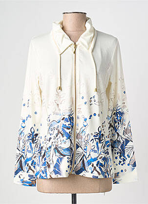 Jachete casual guler de bluză bej KALISSON femme