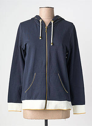 Jachete casual guler rotund albastru KALISSON femme