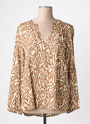 Bluză mâneci lungi mâneci lungi maro STREET ONE femme