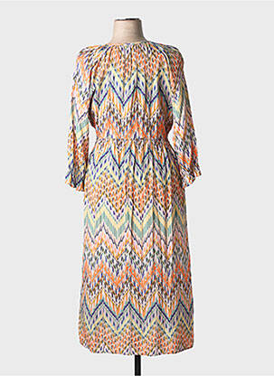 Rochie lungă mâneci lungi mâneci lungi violet JOY OF LIFE femeie
