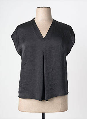 Bluză mâneci scurte mâneci scurte negru PAZ TORRAS femme