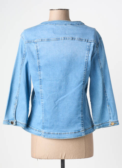 Jachete casual guler rotund albastru TINTA STYLE femme