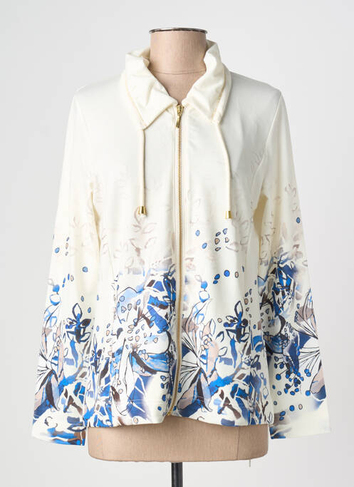 Jachete casual guler de bluză bej KALISSON femme