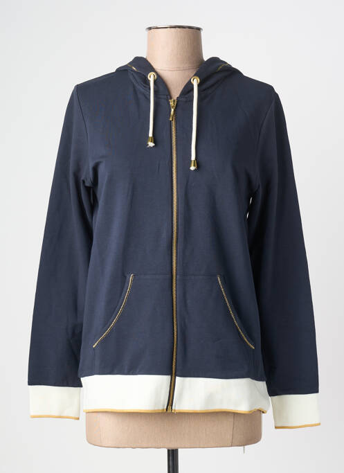 Jachete casual guler rotund albastru KALISSON femme