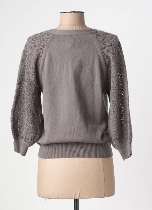 Vestă cu mâneci lungi mâneci 3/4 verde JULIE GUERLANDE femme