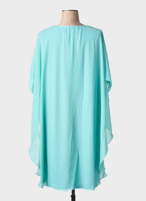 Rochie midi mâneci 3/4 mâneci 3/4 verde GREGORY PAT femme