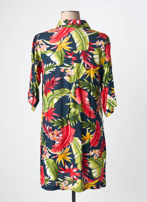 Tunică mâneci lungi guler de bluză roșu ANGEL CIRCLE femme